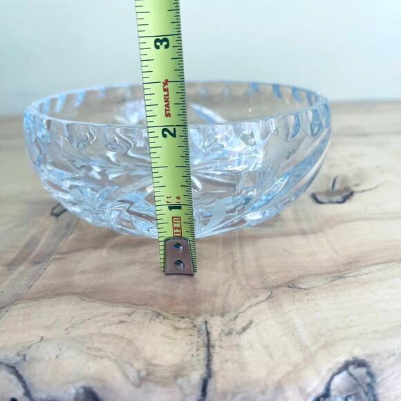 Antiq ABP American Brilliant Cut Glass Bowl Thistle Flower Starburst 1910 - Picture 9 of 14